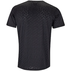 Camiseta Masculina ASICS Manga Curta Jacquard Antiodor Cava Tradicional - Foto 2