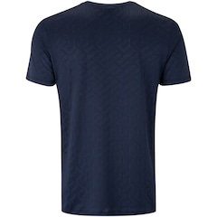 Camiseta Masculina ASICS Manga Curta Jacquard Antiodor Cava Tradicional - Foto 3