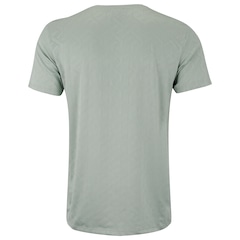Camiseta Masculina ASICS Manga Curta Jacquard Antiodor Cava Tradicional - Foto 2