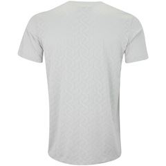 Camiseta Masculina ASICS Manga Curta Jacquard Antiodor Cava Tradicional - Foto 2