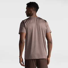 Camiseta Masculina ASICS Manga Curta Jacquard Antiodor Cava Tradicional - Foto 2