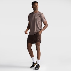 Camiseta Masculina ASICS Manga Curta Jacquard Antiodor Cava Tradicional - Foto 3