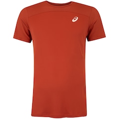 Camiseta ASICS Manga Curta Racket Recortada- Masculina - Foto 1