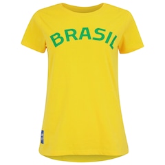 Camiseta Seleção do Brasil CBF Feminina Casual - Foto 1