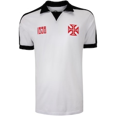 Camisa Polo do Vasco da Gama Masculina Retrô Anos 80 - Foto 1