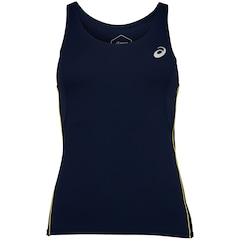 Camiseta Regata Feminina ASICS Recortes Poliamida UV - Foto 1