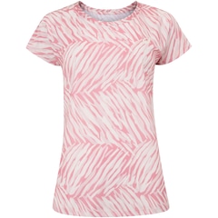 Camiseta Feminina ASICS Manga Curta Estampa Zebra Cava Tradicional - Foto 2