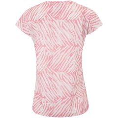 Camiseta Feminina ASICS Manga Curta Estampa Zebra Cava Tradicional - Foto 3