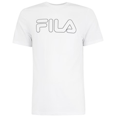 Camiseta Masculina Fila Manga Curta Letter Outline - Video 1