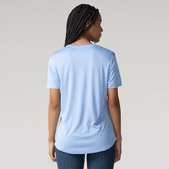 Camiseta Feminina Fila Manga Curta Basic Sports Polygin - Foto 2