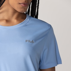 Camiseta Feminina Fila Manga Curta Basic Sports Polygin - Foto 4