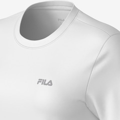 Camiseta Feminina Fila Manga Curta Basic Sports Polygin - Foto 4