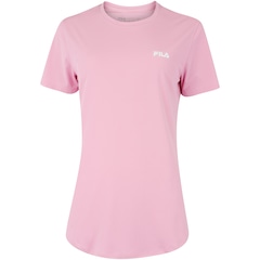 Camiseta Feminina Fila Manga Curta Basic Sports Polygin - Foto 1
