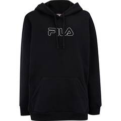 Blusão Feminino Fila com Capuz Letter Winter Outline - Foto 1
