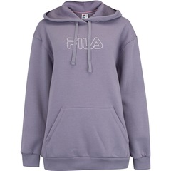 Blusão Feminino Fila com Capuz Letter Winter Outline - Foto 1