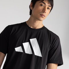 Camiseta Masculina adidas Manga Curta Essentials Logo - Foto 4