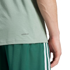 Camiseta Masculina adidas Manga Curta Essentials Logo - Foto 5