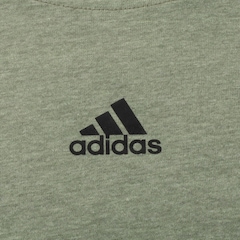 Camiseta Masculina adidas Manga Curta Mescla Logo - Foto 3