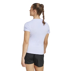 Camiseta Feminina adidas Manga Curta Adizero Essentials - Foto 2