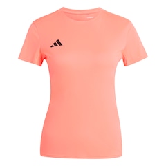 Camiseta adidas Manga Curta Adizero Essentials Feminina - Foto 1