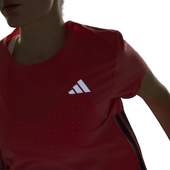 Camiseta adidas Manga Curta Adizero Essentials Feminina - Foto 7