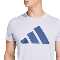 Camiseta Masculina adidas Manga Curta Run It - Foto 4