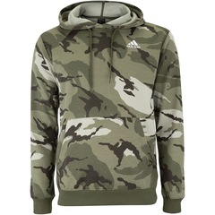 Blusão de Moletom Masculino adidas com Capuz Camuflado - Foto 2