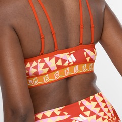 Top Fitness adidas Farm com Bojo Removível Média Sustentação Adulto - Foto 4