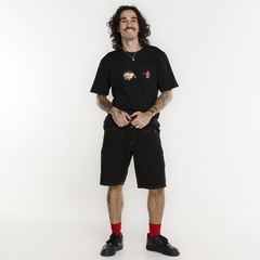 Camiseta HUF Manga Curta Junkyard Dog SS Pocket - Foto 1