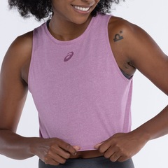Blusa Regata Cropped Feminina ASICS Malha - Foto 3