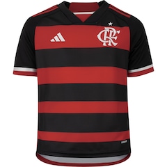 Camisa do Flamengo I 24 adidas Infantil Torcedor - Foto 1