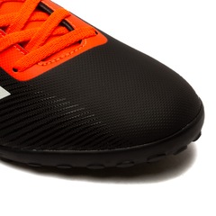 Chuteira Society Infantil adidas Predator Essentials 24.5 Artilheira - Foto 8