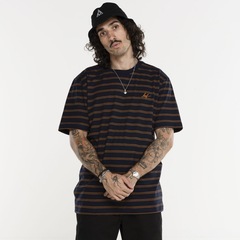 Camiseta HUF Manga Curta Listrada - Foto 1