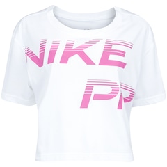 Blusa Cropped Nike Pro GRX SS - Feminina - Foto 1