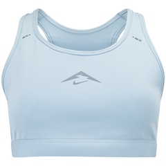 Top Fitness sem Bojo Nike Média Sustentação Dri-Fit Swoosh Outdoor Trail Adulto - Foto 2