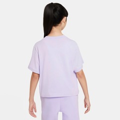 Camiseta Infantil Nike Manga Curta Sportswear Essential SS Broxy - Foto 2