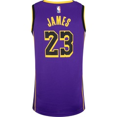 Camiseta Regata Los Angeles Lakers Nike Masculina Dri-Fit Jersey Swgmn STM 22 - Foto 3