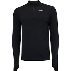 Camiseta Nike Manga Longa Dri-fit Element Top Half Zip - Foto 1