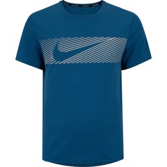 Camiseta Masculina Nike Manga Curta Flash Miler Top - Foto 1