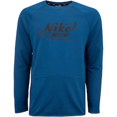 Blusão Masculino Nike Dri-Fit Fleece Crew GXF - Foto 3