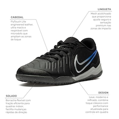 Chuteira Futsal Adulto Nike Tiempo Legend 10 Academy - Foto 2