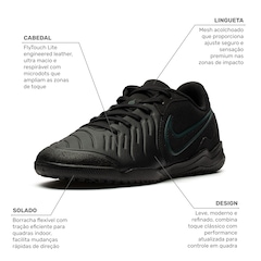 Chuteira Futsal Adulto Nike Tiempo Legend 10 Academy - Foto 3