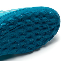 Chuteira Society Infantil Nike Phantom Luna II Club - Foto 9