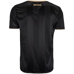 Camiseta Seleção do Brasil CBF Masculina Jacquard - Foto 2