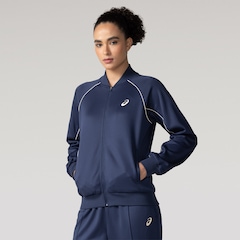 Conjunto de Agasalho Feminino ASICS Recortes Vivos - Foto 3