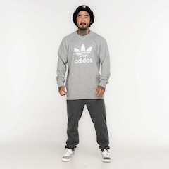 Blusa de Moletom adidas Originals Trefoil - Foto 1