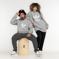 Blusa de Moletom adidas Originals Trefoil - Foto 6