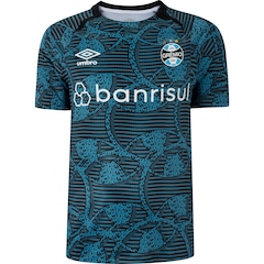 Camisa Pré-Jogo do Grêmio 24 Umbro Masculina - Foto 1