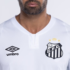 Camisa do Santos I 24 Umbro Masculina Torcedor - Foto 2