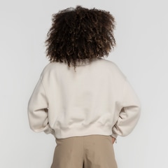 Blusa Cropped Nike Sportswear Phoenix Fleece - Foto 3